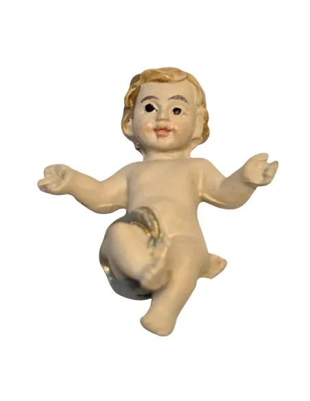 Bambino Gesù in resina per statue da 7-8 cm